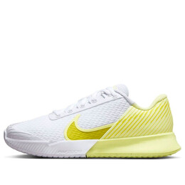 Кроссовки air zoom vapor pro 2 Nike, белый dr6192-104 | white/yellow