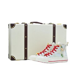 Кроссовки Converse Chuck 70 Skateboarding Shoes Unisex High-top Golden, Blue, Red, красный a08701vc(team335-105白丝绸静莲礼盒版) | 金蓝红