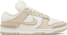 Nike Кроссовки Wmns Dunk Low Twist 'Sanddrift', загар dz2794 102 | tan