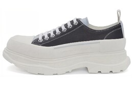Кроссовки Alexander McQueen Tread Slick на шнуровке, синий / белый 705662whz6l4637蓝白