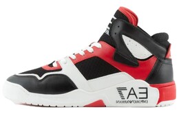 Кроссовки Emporio Armani EA7 Skateboarding Shoes Unisex High-top Black/Red, черный/красный x8z039xk331s915 | black/red