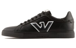 Кроссовки на шнуровке с тисненым логотипом Emporio Armani x4x598xn6331k001