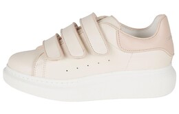 Кроссовки Alexander McQueen на липучках, бежевый 721410whje58705