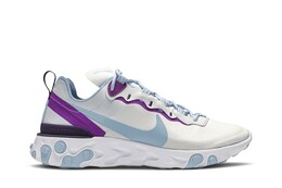 Кроссовки Nike Wmns React Element 55 'Psychic Blue', белый bq2728 008 | white