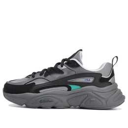 Кроссовки mars 1s breathable retro sneakers 'grey black' Fila, черный f12w322109ffa | black/grey