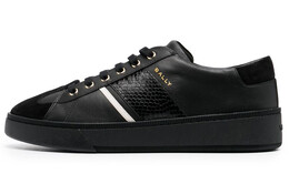 Кроссовки Bally Low-top Lace-up Leather Sneakers, черный 6304575 | black