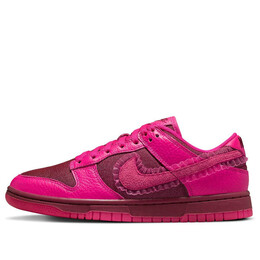 Кроссовки dunk low 'valentine's day' Nike, розовый dq9324-600 | pink/red