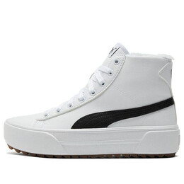 Кроссовки kaia mid 'fur - white black' Puma, белый 385341-02 | white