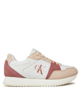 Кроссовки Runner Low Lace Mix Ml Btw Calvin Klein, белый runner low lace mix ml btw yw0yw01436 | weiß