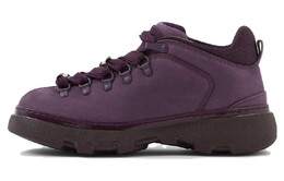Кроссовки Burberry Nubuck Trekking Boots, фуксия 80745751 | fuchsia