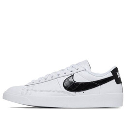 Кроссовки блейзер низкий Nike, белый bq0033-100 | white/black