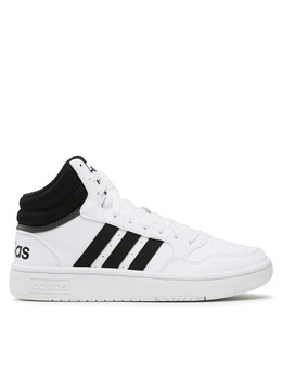 Кроссовки Hoops 3.0 Mid Classic Vintage Shoes Adidas, белый hoops 3.0 mid classic vintage shoes gw3019 | weiß
