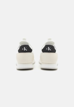 Кроссовки на шнуровке RUNNER SOCK LACEUP Calvin Klein, белый c1811a0il-a11 | bright white/black