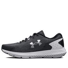 Кроссовки charged rogue 3 knit 'black white' Under Armour, черный 3026147-001 | black/gray