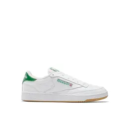 Кроссовки Reebok Club C 85 Vintage, размер 9 US, белый/зеленый 4532108483