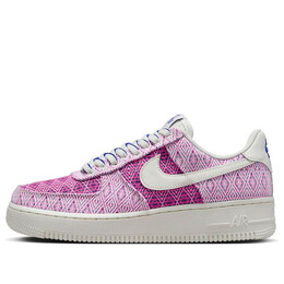 Кроссовки air force 1 low '07 'woven together' Nike, мультиколор hf5128-902 | multi-color/concord/fierce pink/sail