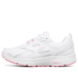 Кроссовки go run consistent 'white pink' Skechers, белый 128075-wpk | white/pink