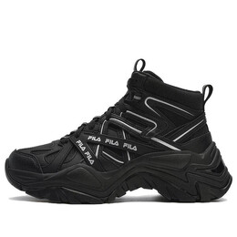 Кроссовки sofia 1s mid shoes 'black velvet' Fila, черный f12w341112fbk | black/white
