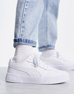 Белые кроссовки Puma Carina 203908675 | white