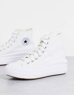 Кроссовки Converse Chuck Taylor All Star Move Hi, белый 201956291 | white