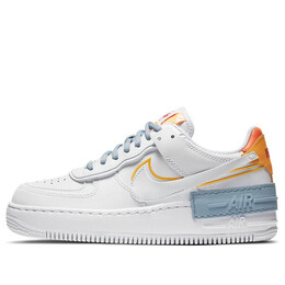 Кроссовки air force 1 shadow Nike, белый dc2199-100 | white//orange