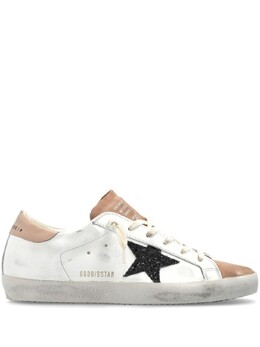 Суперзвездные кожаные кроссовки Golden Goose, белый gwf00101f00687612170 | белый