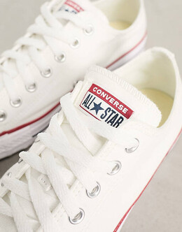 Белые кроссовки унисекс Converse Chuck Taylor All Star Ox 202701814 | white