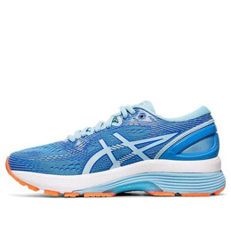 Кроссовки гель нимбус 21 ширина Asics, синий 1012a155-400 | blue/white