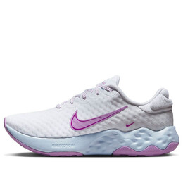 Кроссовки renew ride 3 Nike, белый dc8184-102 | white/blue tint/vivid purple/rush fuchsia