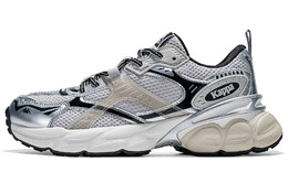 Массивные кеды унисекс с низким верхом черного цвета Kappa k0ez5mc49-1118 | cool gray/silver/black