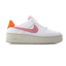 Кроссовки Nike Wmns Air Force 1 Sage Low 'White Pink', белый cv3036 100 | white